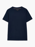 Short Sleeve Navy Crew Neck T-Shirt