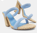 Shu Shop Gardenia Sandal- Light Blue