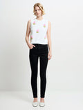 Soft Stretch Denim High Rise Skinny Jeans 30 Inch