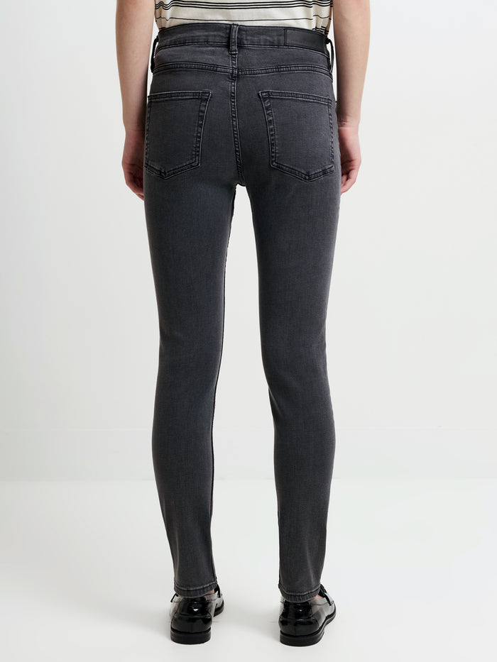 Soft Stretch Denim High Rise Skinny Jeans 30 Inch