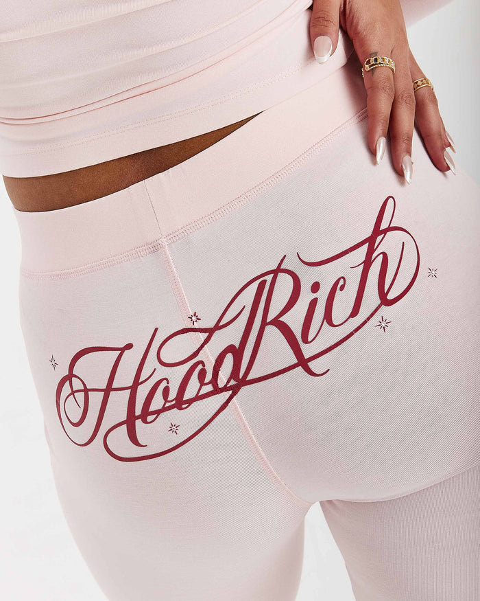 Solace Flare Leggings - Pink