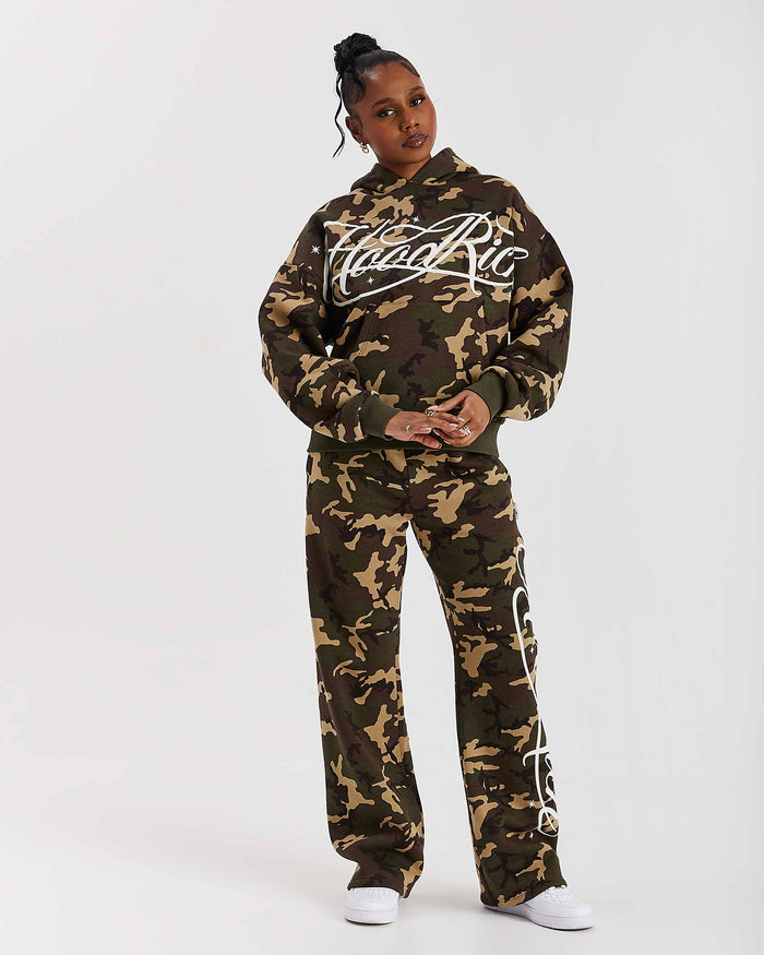 Solace Mid Length Hoodie - Camo