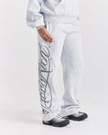 Solace Wide Leg Joggers - Light Grey