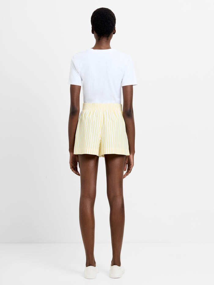 Stripe Shirting Shorts