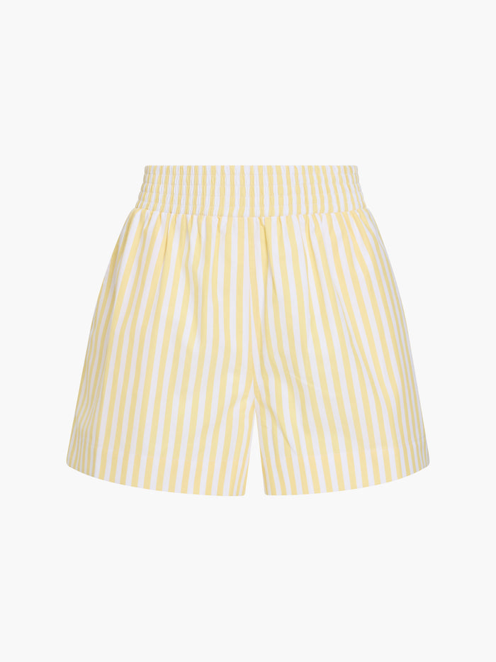 Stripe Shirting Shorts