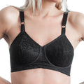 Style 2101 | Expandable Cup Wireless Shaper Bra - Black