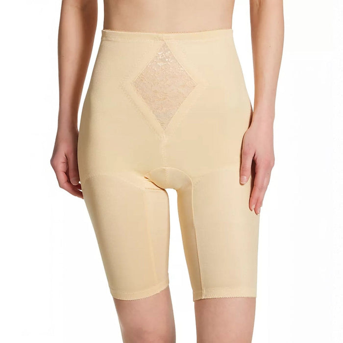 Style 6205 | Waistline Tummy Control Thigh Slimmer | Satin & Smooth Fabric | Medium to Firm Support