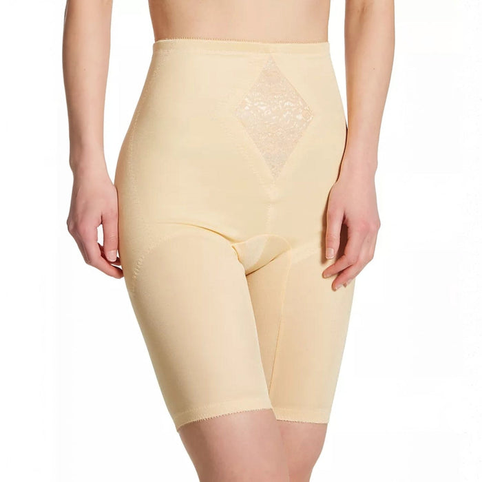 Style 6205 | Waistline Tummy Control Thigh Slimmer | Satin & Smooth Fabric | Medium to Firm Support