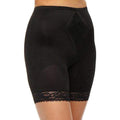 Style 6795 | Waistline Thigh Slimmer with Tummy Control Panel | Satin & Smooth Fabric | Medium to Firm Support
