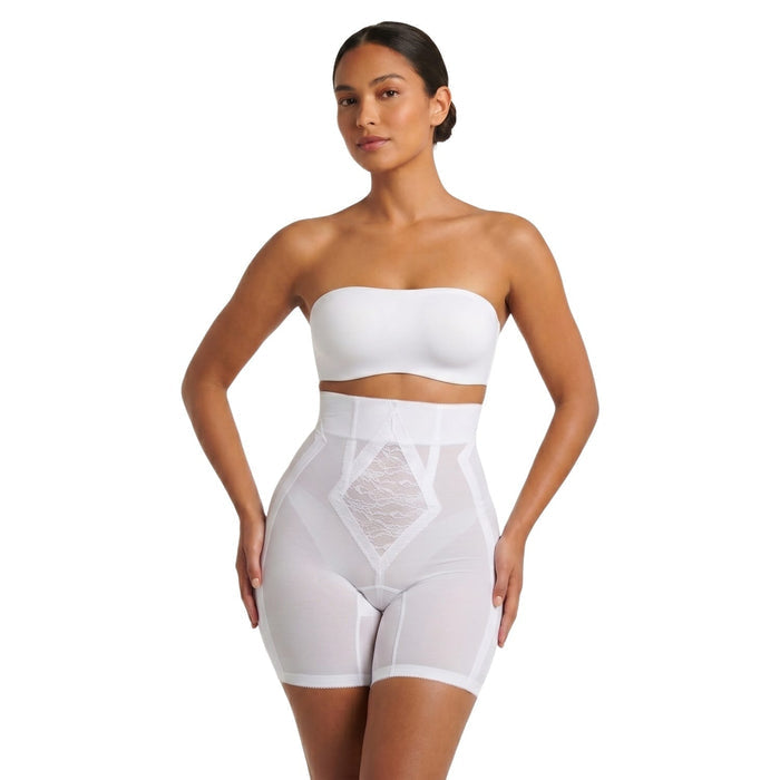 Style 696 | High Waist "No Top Roll" | Firm Control Girdle