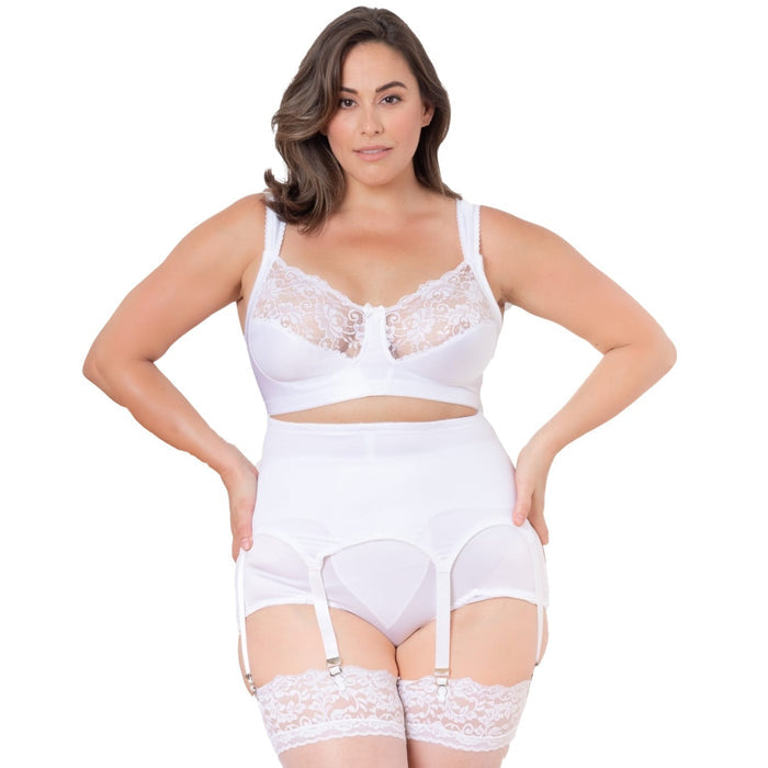 Style 72522 | Garter Belt | Six Metal Garters | Moderate Shaping & Tummy Control