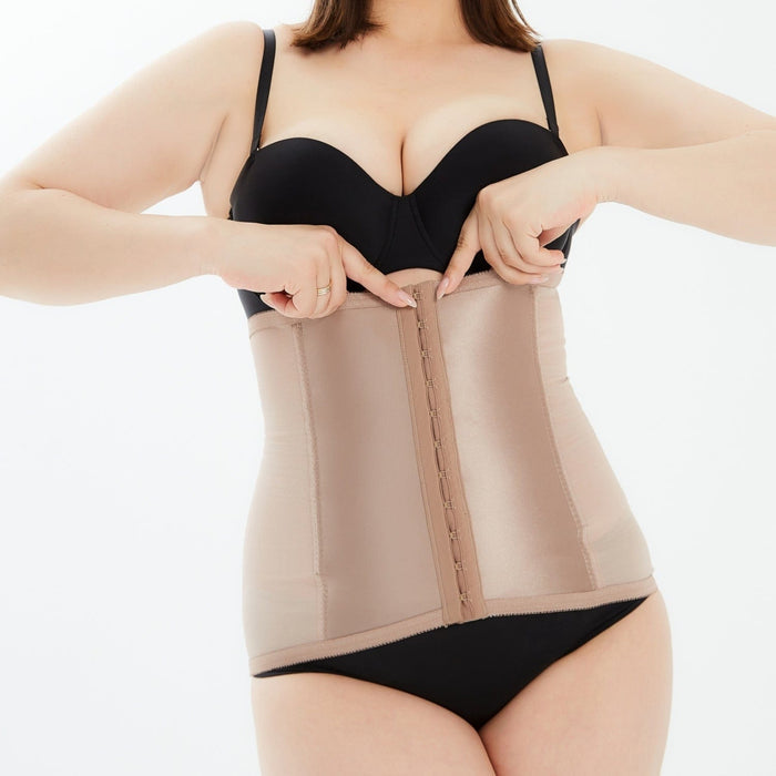 Style 821 | Shapette Powermesh Satin Panel Waist Cincher