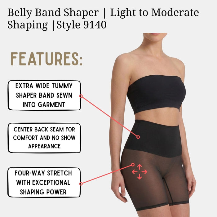 Style 9140 | Belly Band Shaper | Light to Moderate Shaping