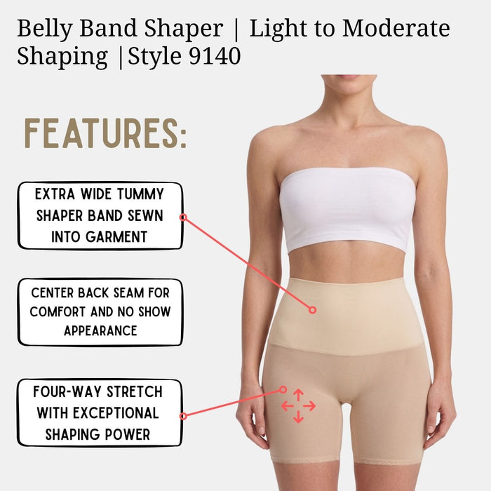 Style 9140 | Belly Band Shaper | Light to Moderate Shaping