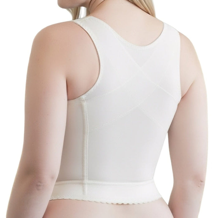 Style 9603 | Front Closure Back Support Long Line Bra - Blush