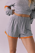 Taylorr Streaky Grey Shorts Womens chaserbrand