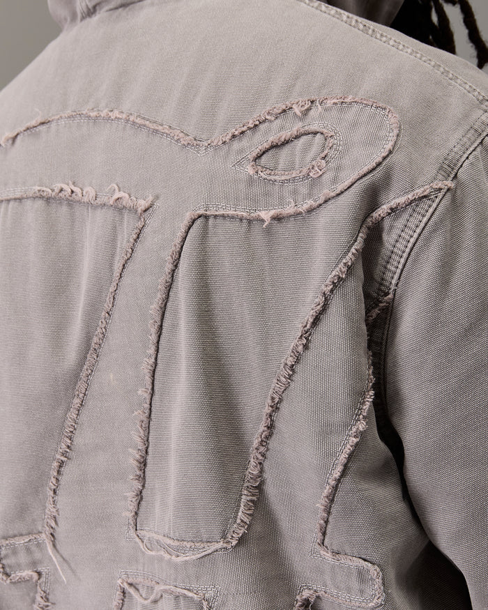The Winner's Circle Canvas Jacket - Grey
