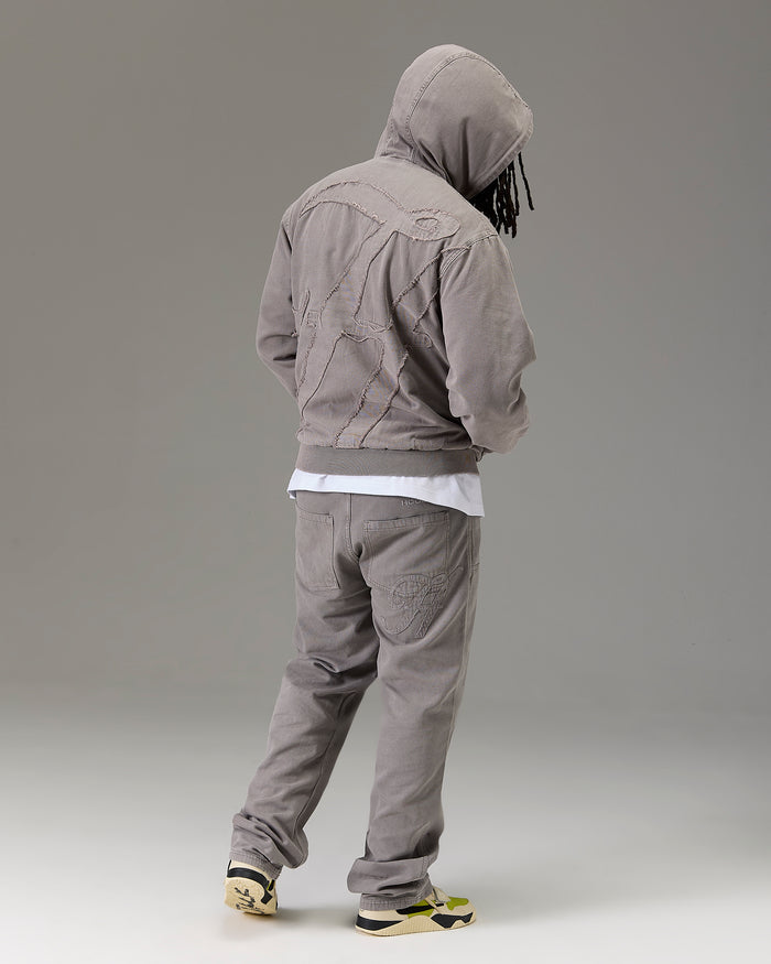 The Winner's Circle Carpenter Canvas Pant - Grey