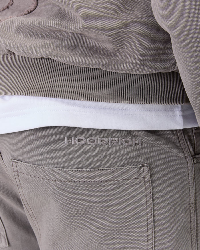 The Winner's Circle Carpenter Canvas Pant - Grey