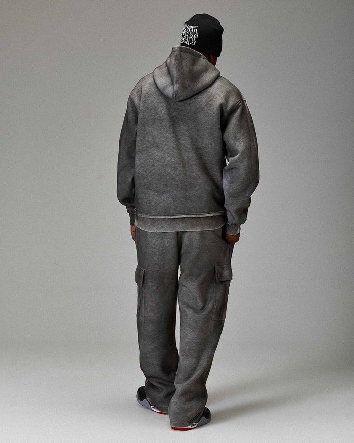 The Winner's Circle Hazy Oversized Hoodie - Grey