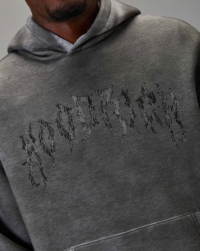 The Winner's Circle Hazy Oversized Hoodie - Grey