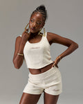 The Winner's Circle Knitted Shorts - Marl