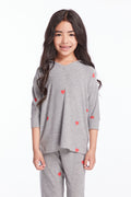 Tiny Hearts Girls Pullover Hoodie Girls chaserbrand