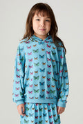 Girls Tiny Hearts Girls Pullover Hoodie chaserbrand