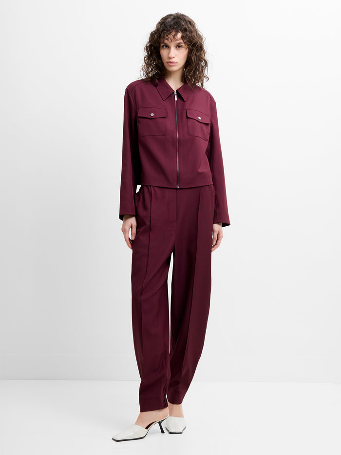 Twyla Suiting Structured Hem Jacket