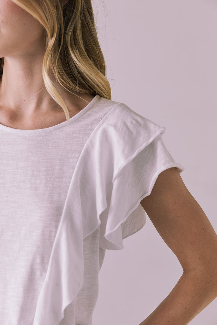 Vigo White Tee Womens chaserbrand