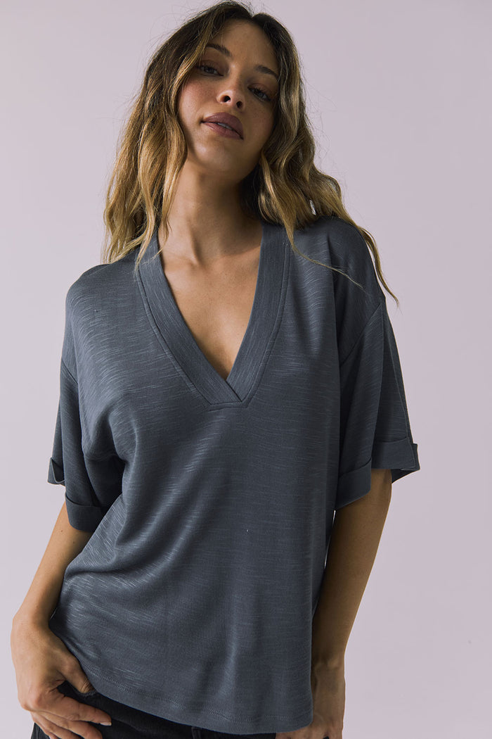 Womens Viola Future Grey Tee chaserbrand