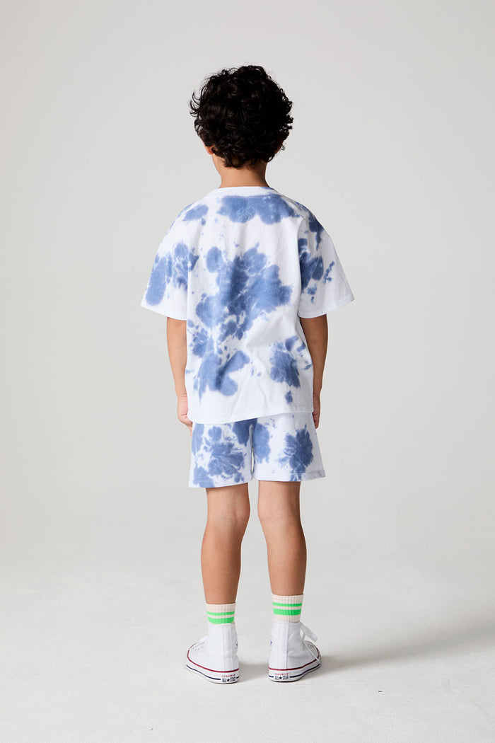 Boys Wide Leg  Mistel Tie Die Shorts chaserbrand