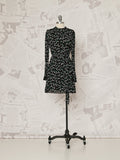 Woodley Chiffon Mini Dress - DVF Vintage