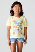 Girls Woodstock Band Peace Love Music Tee chaserbrand