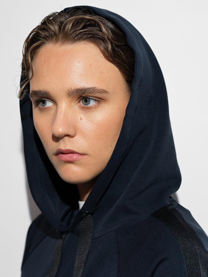 Wren Sleeve Trim Detail Hoodie