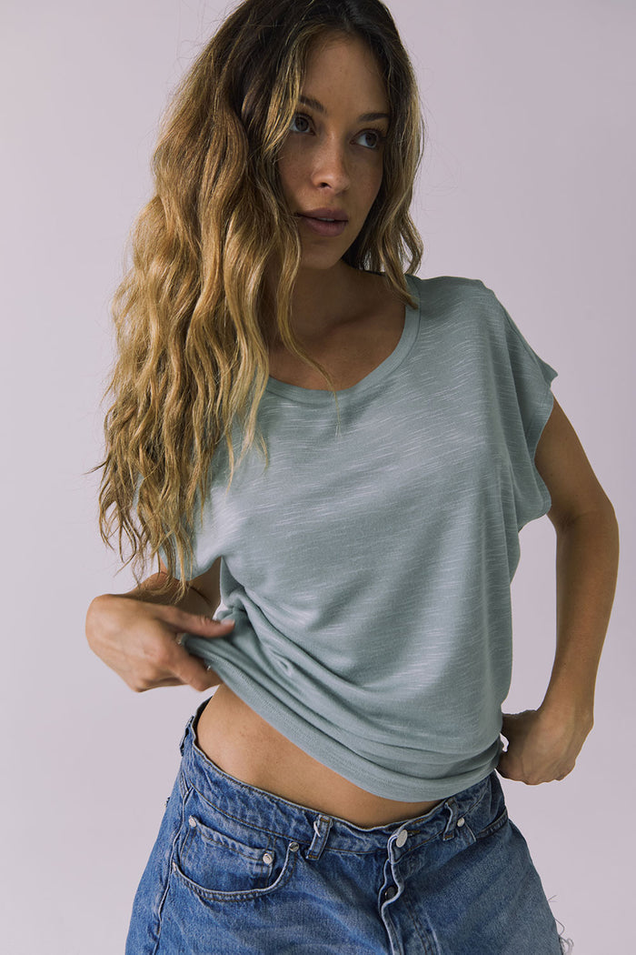 Womens Wylie Garden Sage Tee chaserbrand