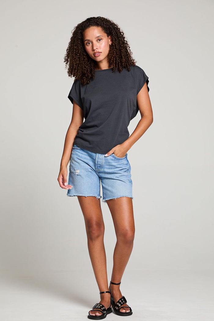 Wylie Licorice Black Tee WOMENS chaserbrand