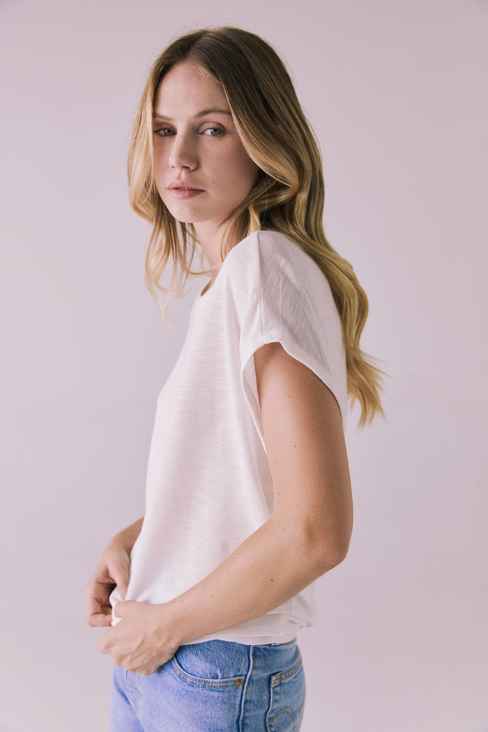 Wylie White Tee Womens chaserbrand