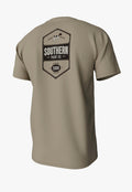 YOUTH GREYTON BADGE SHORT SLEEVE POCKET TEE SANDSTONE southern point