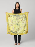 Zodiac Flag Silk Scarf